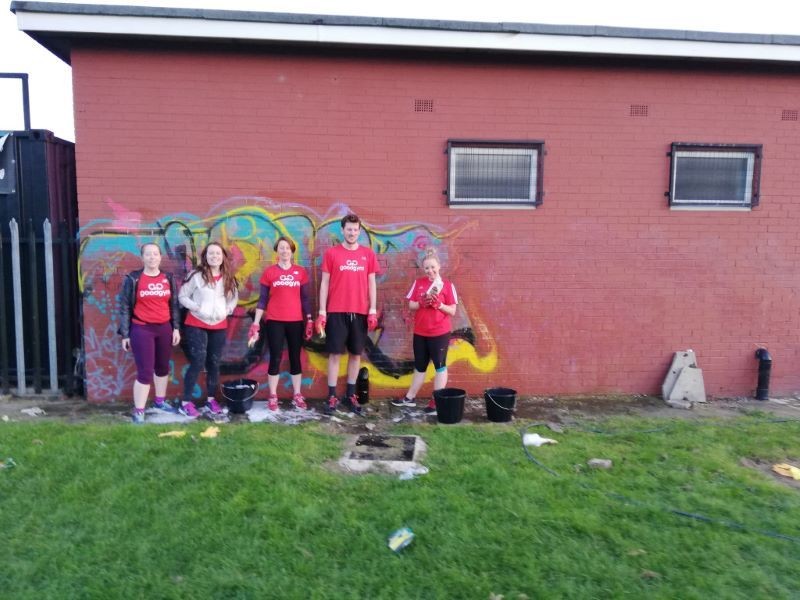 Other image for Grace and favour as running group carry out odd jobs